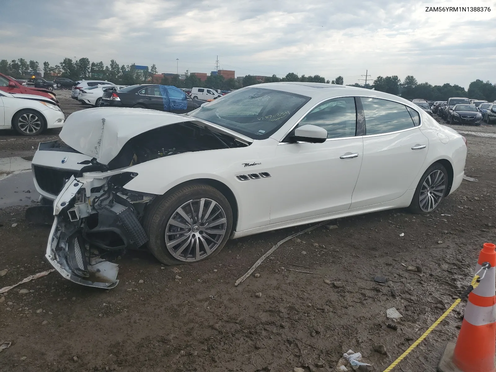 ZAM56YRM1N1388376 2022 Maserati Quattroporte Modena