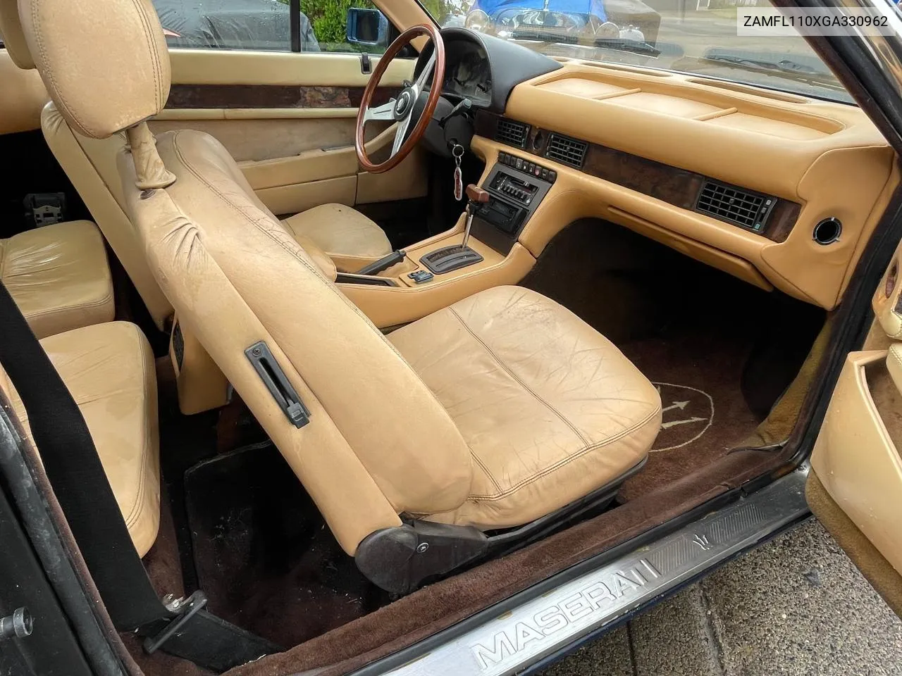 ZAMFL110XGA330962 1986 Maserati Spyder