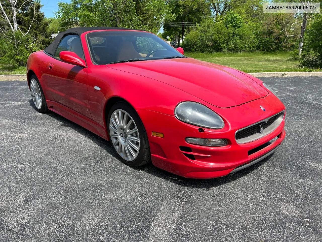 2002 Maserati Spyder Cambiocorsa VIN: ZAMBB18A920006027 Lot: 72114554