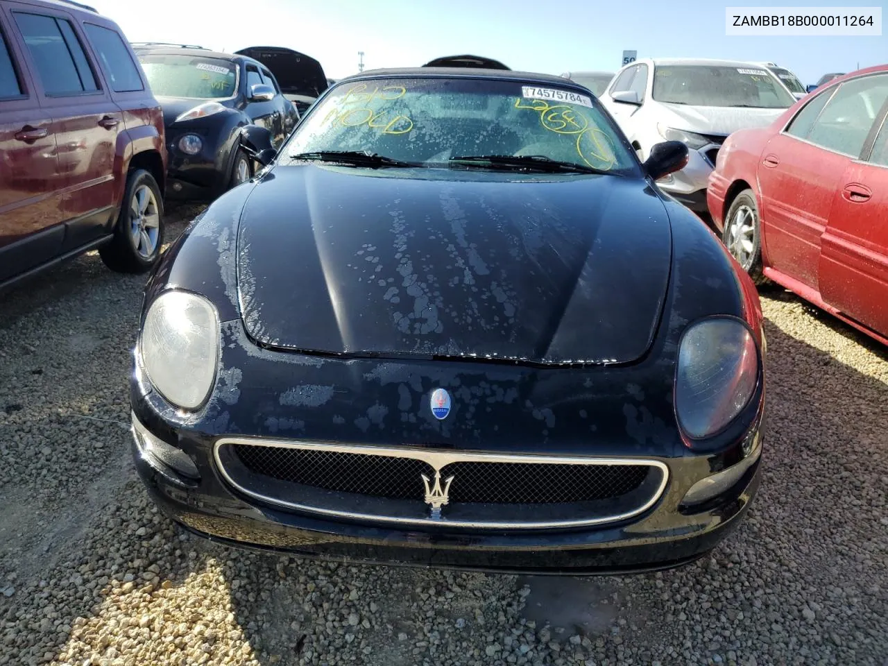 2004 Maserati Spyder VIN: ZAMBB18B000011264 Lot: 74575784