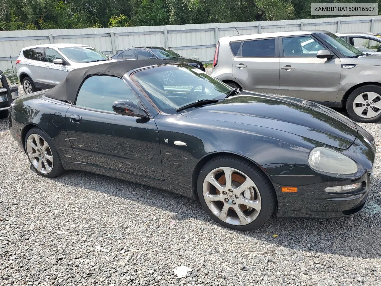 2005 Maserati Spyder Cambiocorsa VIN: ZAMBB18A150016507 Lot: 61951374