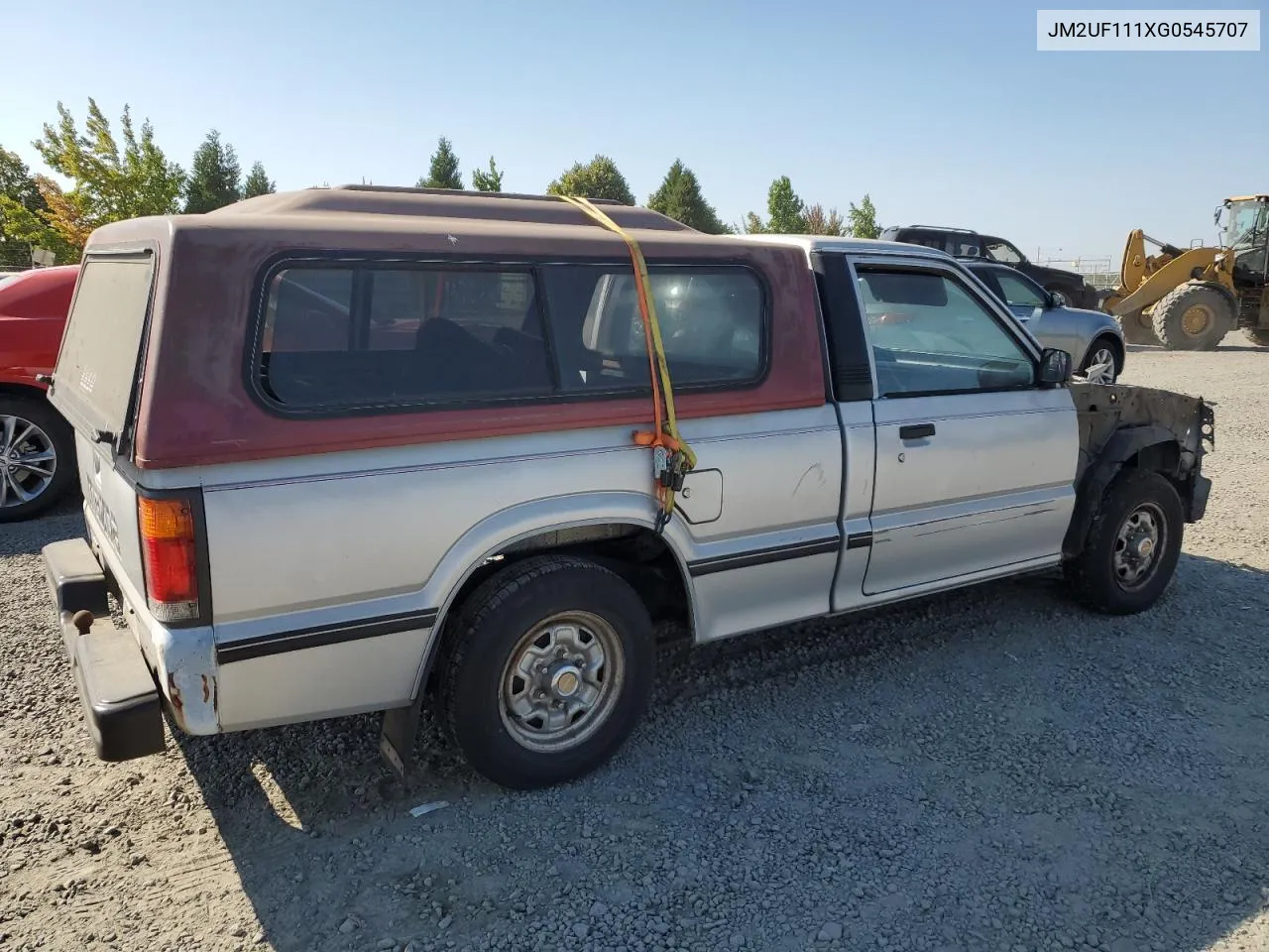 1986 Mazda B2000 VIN: JM2UF111XG0545707 Lot: 69582154