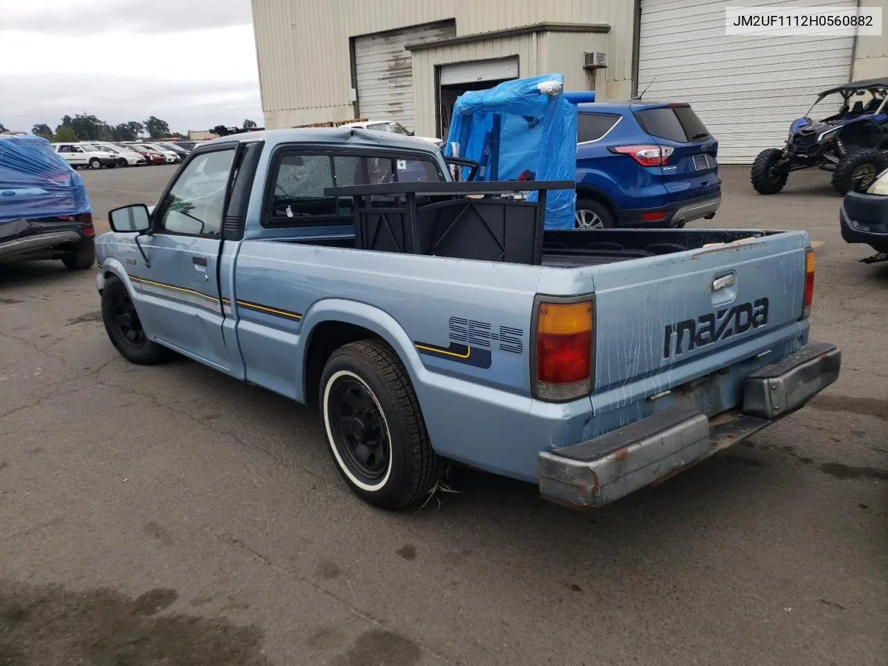 1987 Mazda B2000 VIN: JM2UF1112H0560882 Lot: 71966934