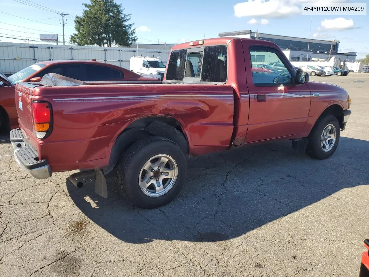 1998 Mazda B2500 VIN: 4F4YR12C0WTM04209 Lot: 73883084