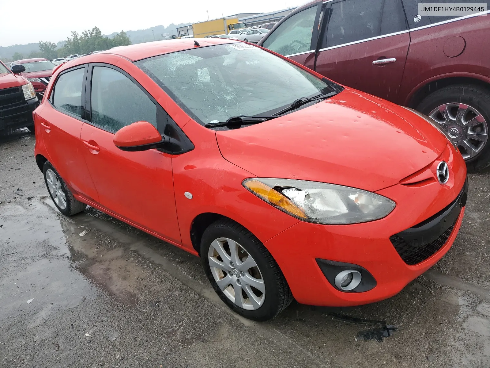 JM1DE1HY4B0129445 2011 Mazda Mazda2