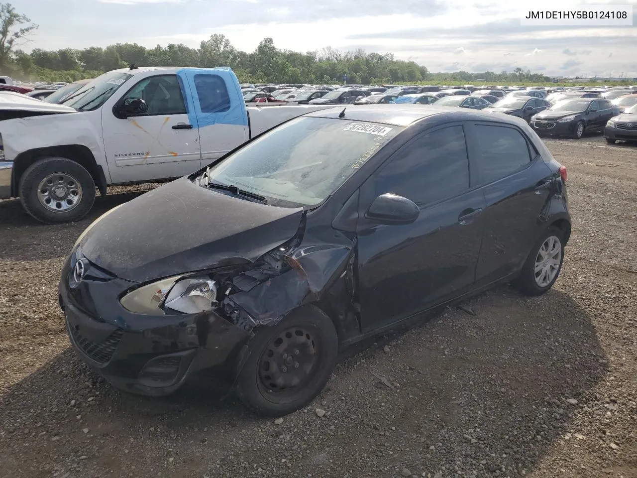 2011 Mazda Mazda2 VIN: JM1DE1HY5B0124108 Lot: 57282704