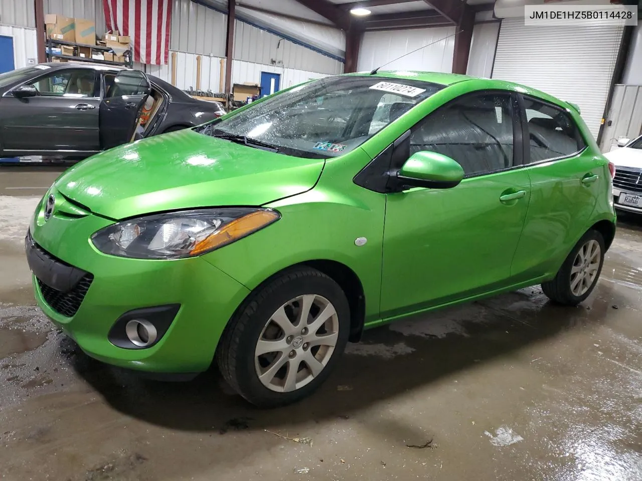 2011 Mazda Mazda2 VIN: JM1DE1HZ5B0114428 Lot: 60110274