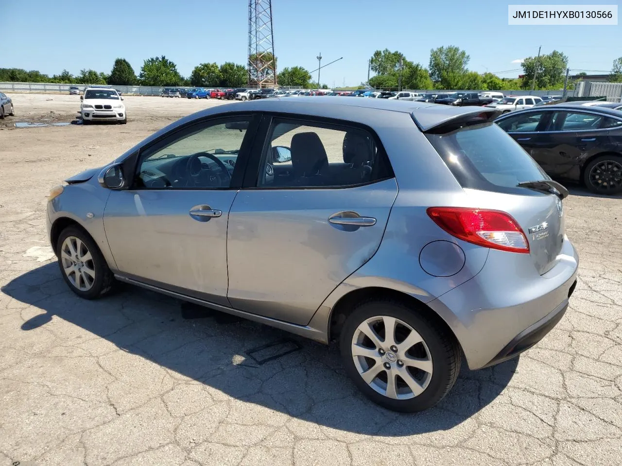 2011 Mazda Mazda2 VIN: JM1DE1HYXB0130566 Lot: 60740054