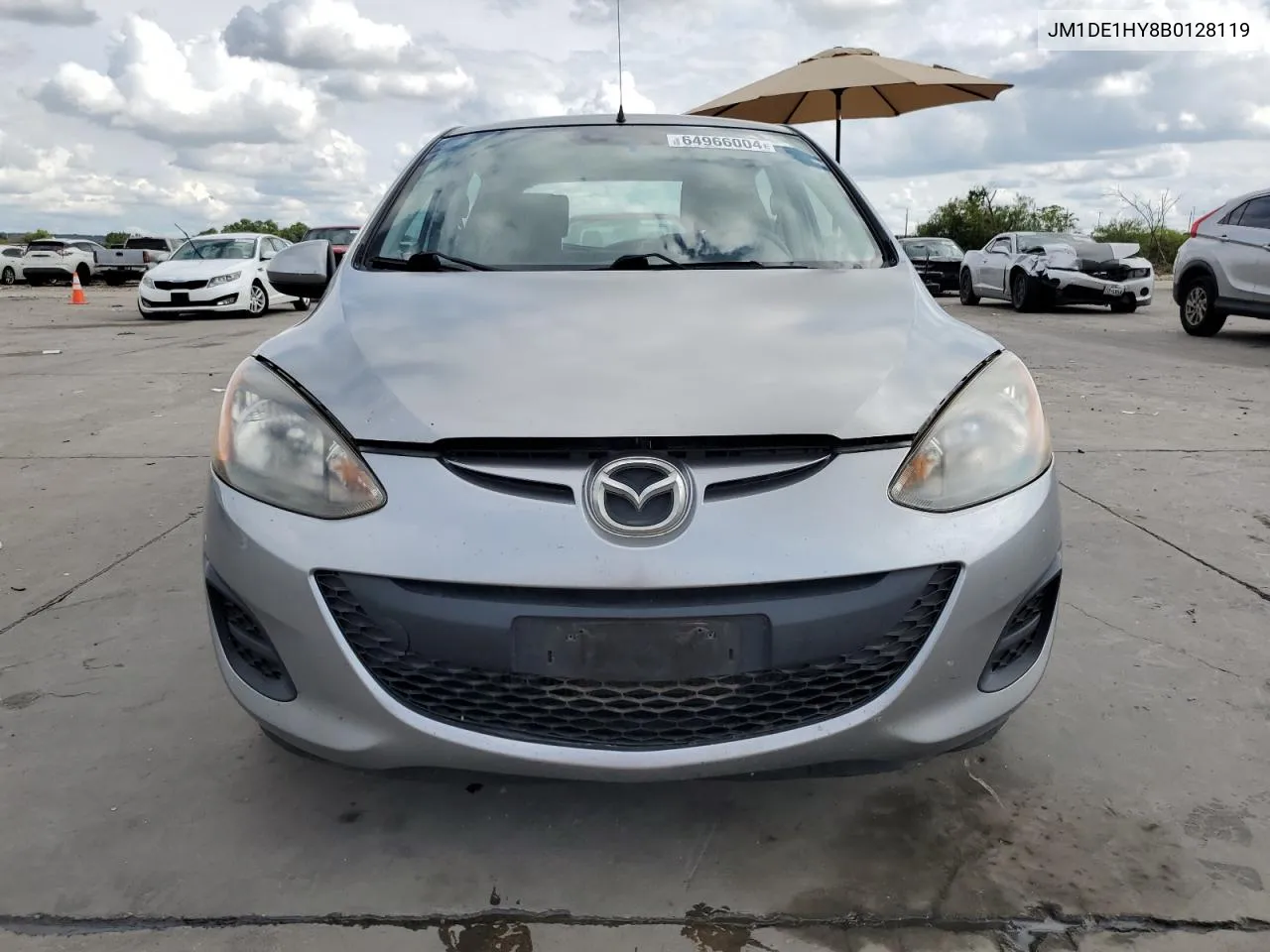 JM1DE1HY8B0128119 2011 Mazda Mazda2