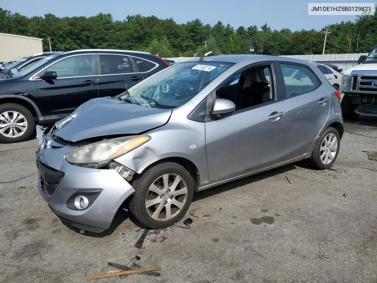 2011 Mazda Mazda2 VIN: JM1DE1HZ5B0129821 Lot: 67130274