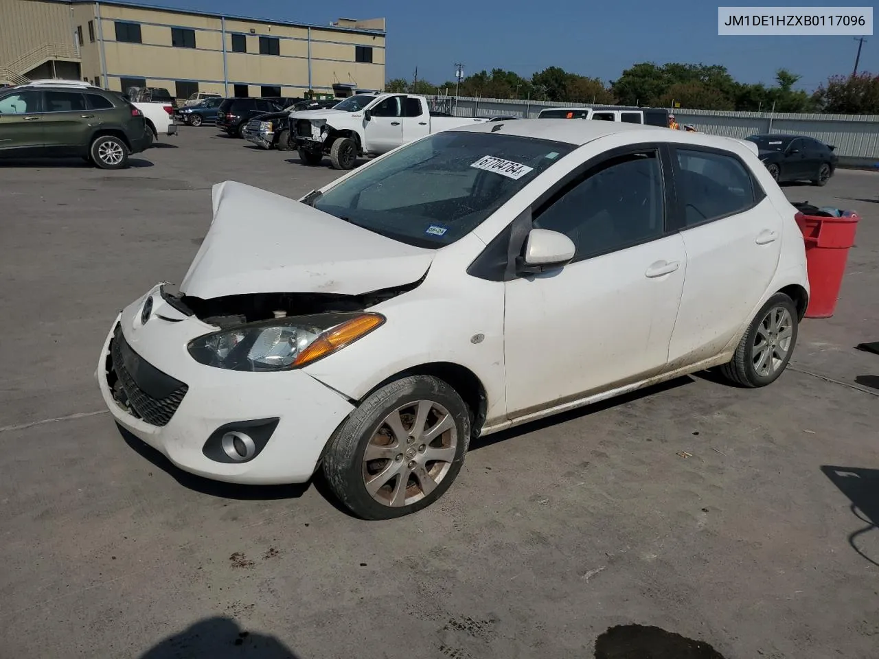 2011 Mazda Mazda2 VIN: JM1DE1HZXB0117096 Lot: 67704764