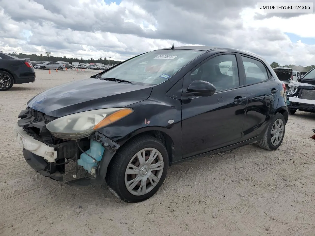 2011 Mazda Mazda2 VIN: JM1DE1HY5B0124366 Lot: 68470974