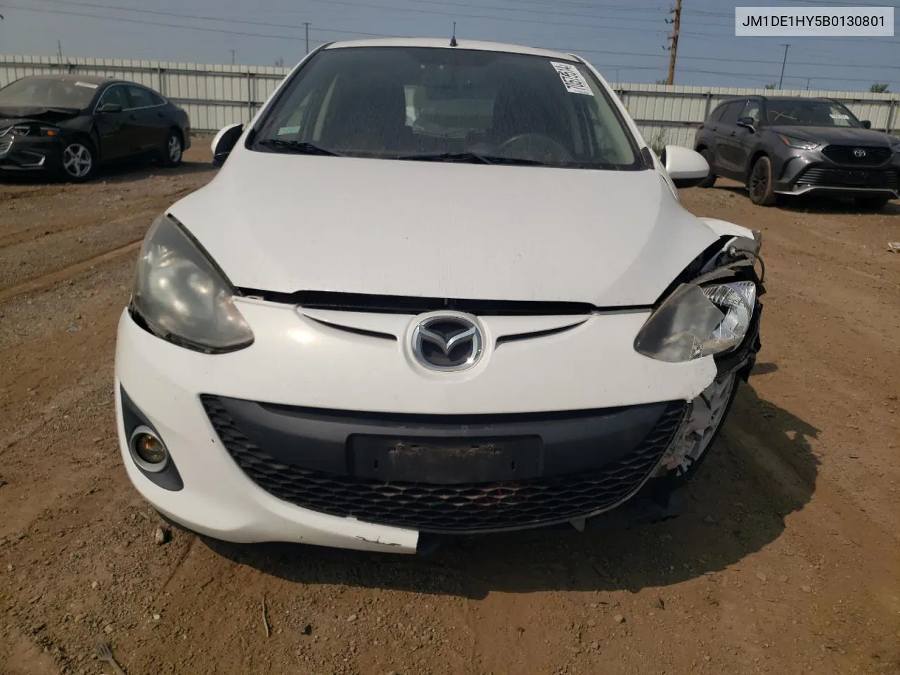 2011 Mazda Mazda2 VIN: JM1DE1HY5B0130801 Lot: 70576514