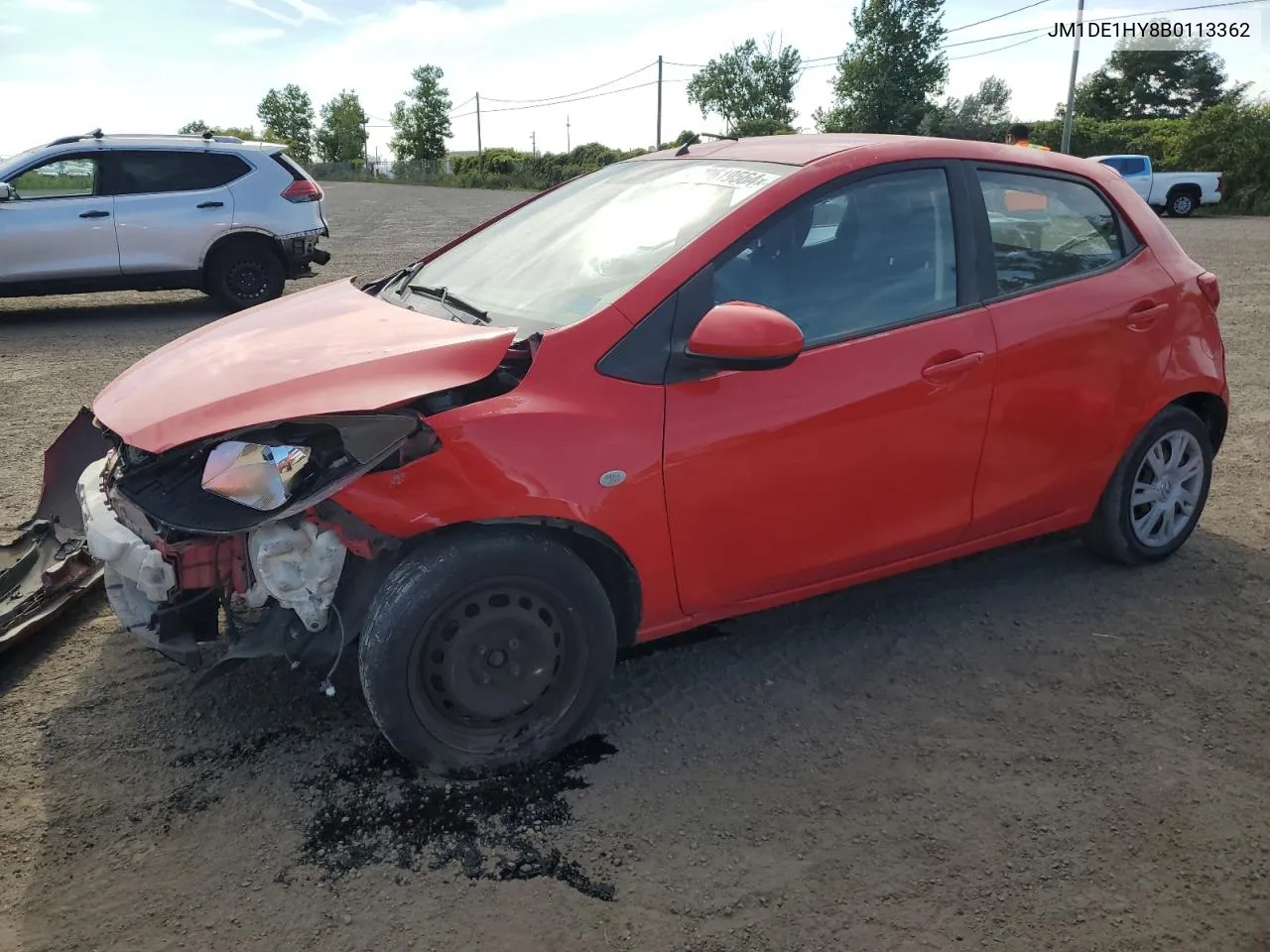 JM1DE1HY8B0113362 2011 Mazda Mazda2