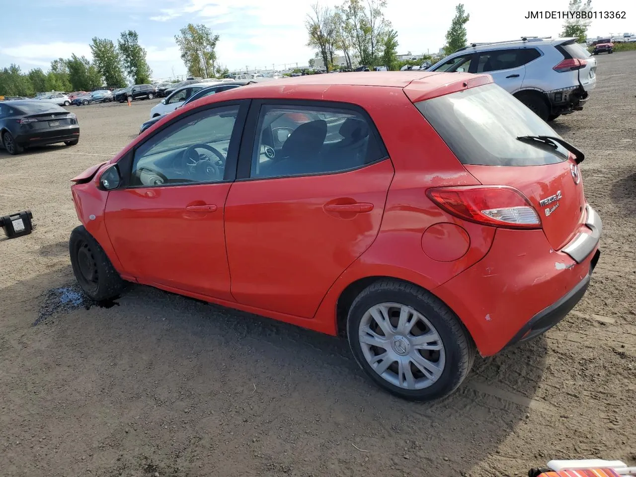 2011 Mazda Mazda2 VIN: JM1DE1HY8B0113362 Lot: 70619564