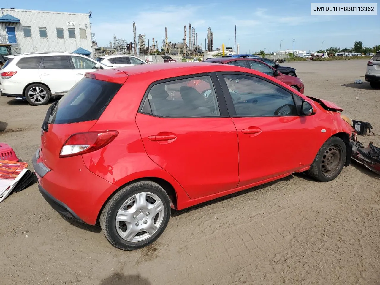 JM1DE1HY8B0113362 2011 Mazda Mazda2