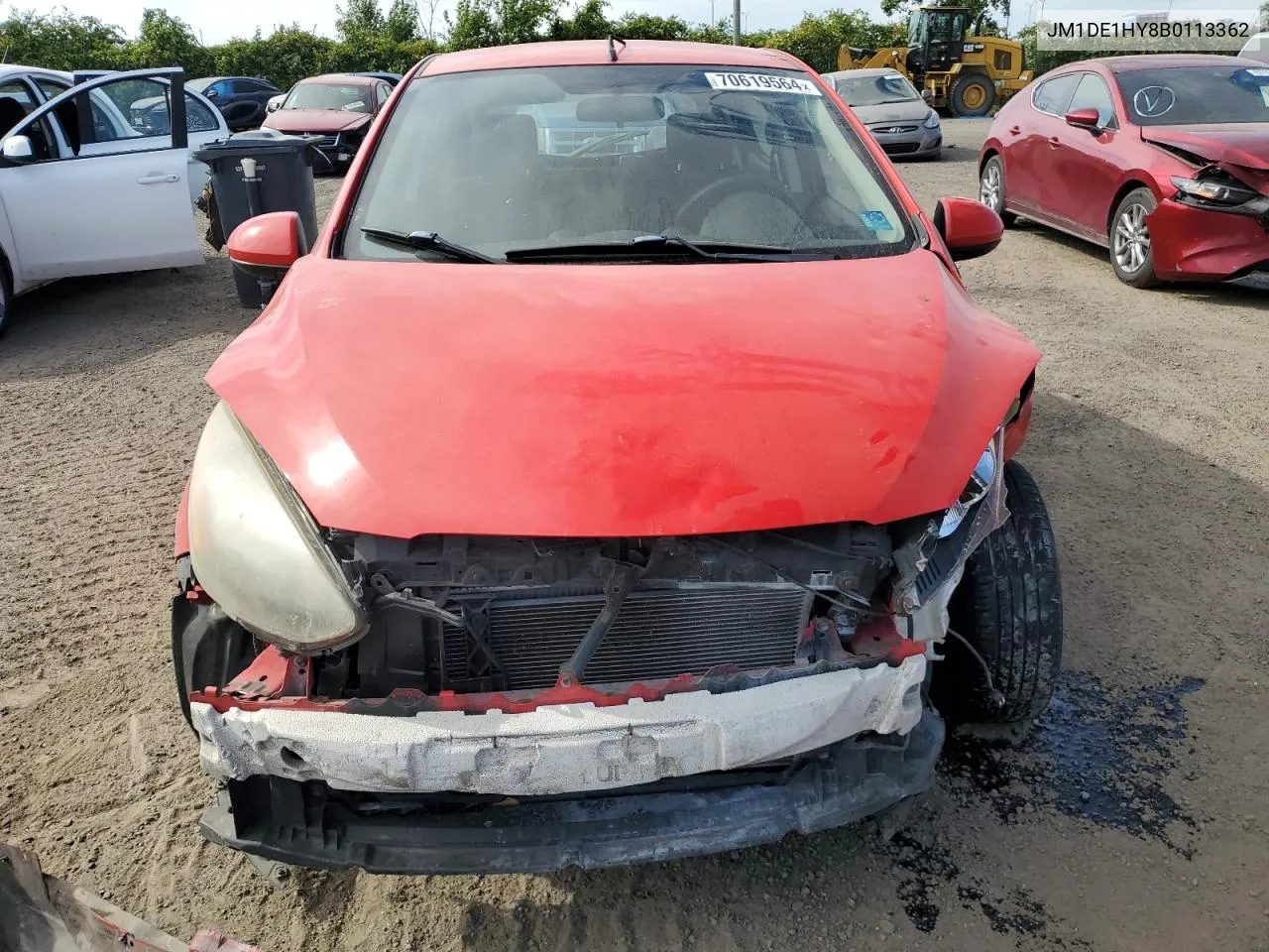 JM1DE1HY8B0113362 2011 Mazda Mazda2