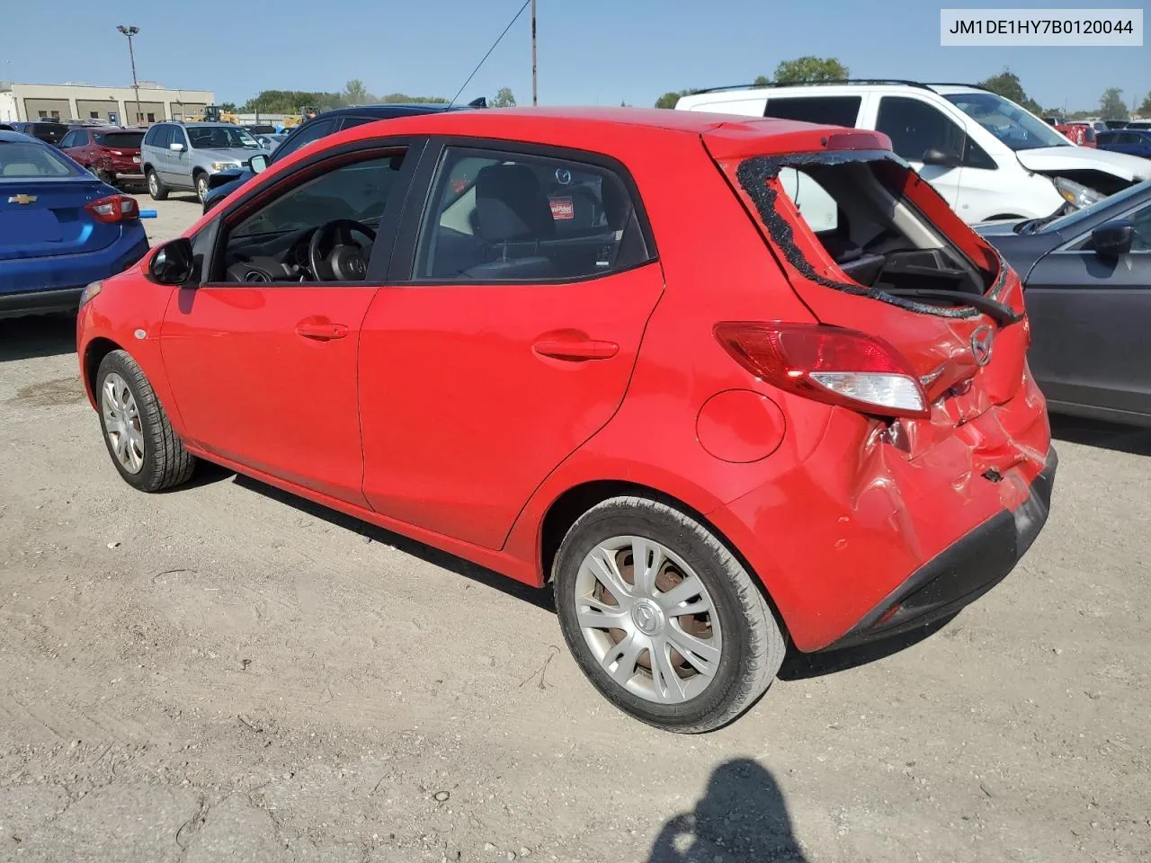 2011 Mazda Mazda2 VIN: JM1DE1HY7B0120044 Lot: 70742864