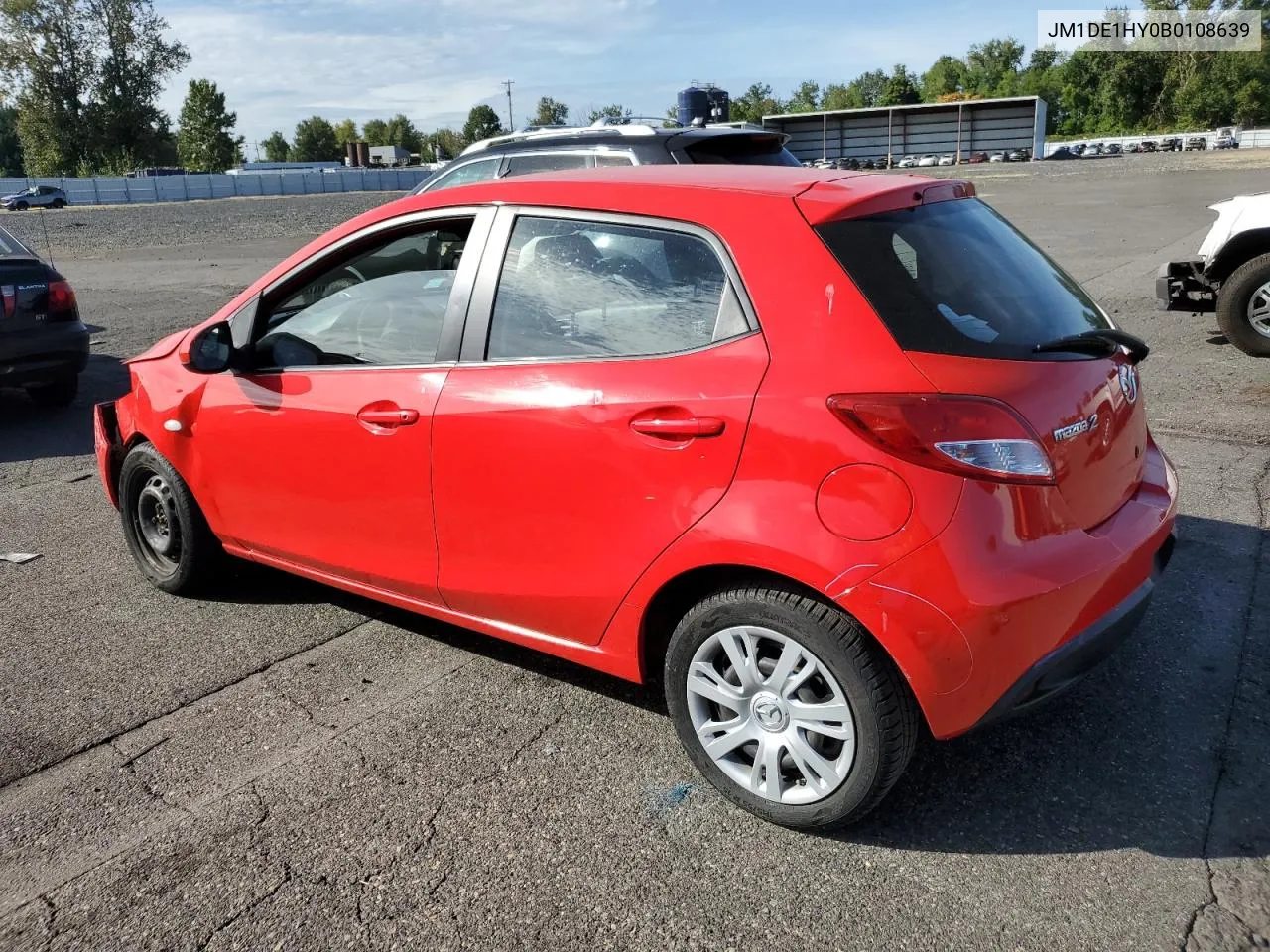 2011 Mazda Mazda2 VIN: JM1DE1HY0B0108639 Lot: 71036144