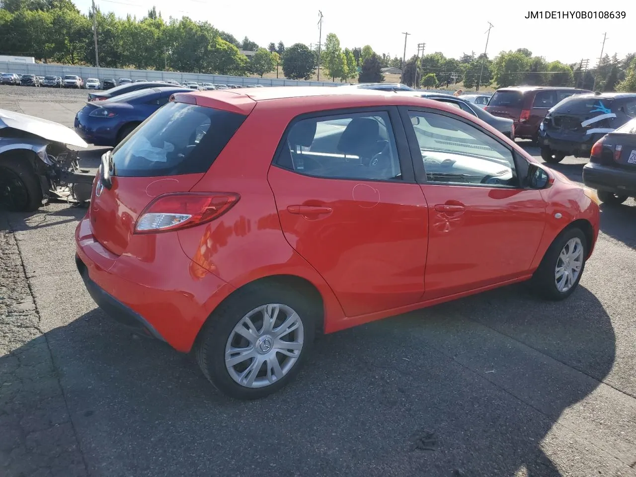 JM1DE1HY0B0108639 2011 Mazda Mazda2