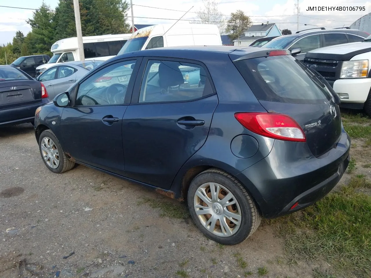 JM1DE1HY4B0106795 2011 Mazda Mazda2