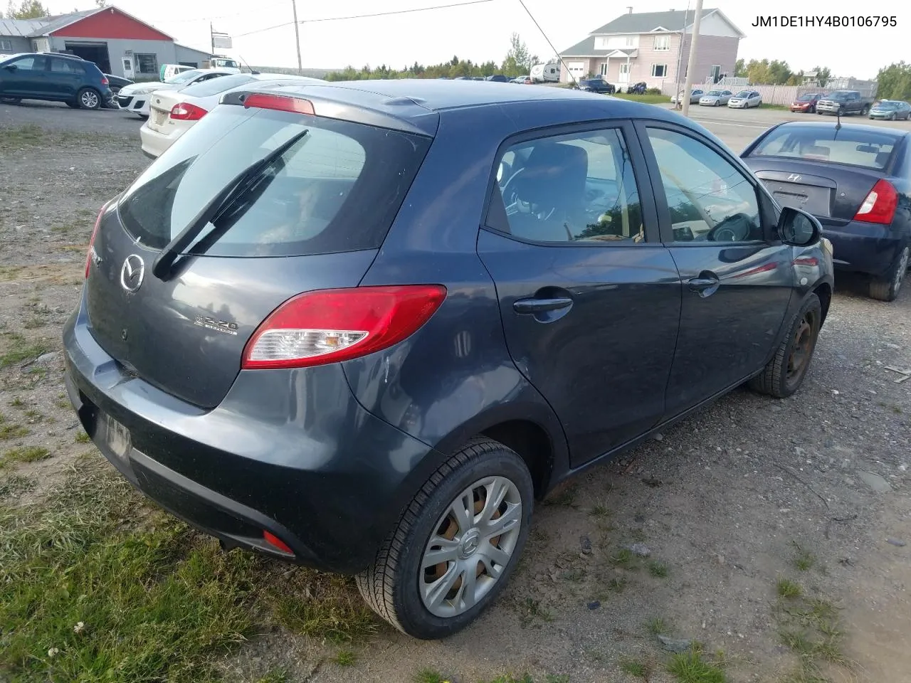 JM1DE1HY4B0106795 2011 Mazda Mazda2