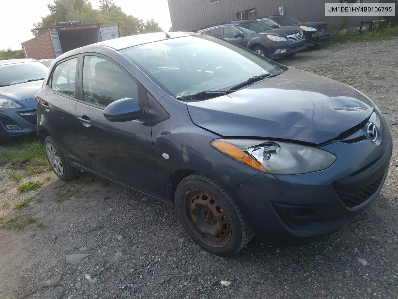 JM1DE1HY4B0106795 2011 Mazda Mazda2