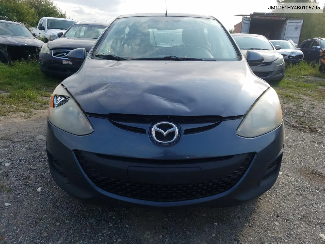 JM1DE1HY4B0106795 2011 Mazda Mazda2