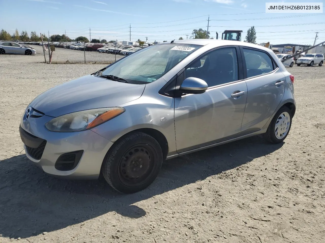 2011 Mazda Mazda2 VIN: JM1DE1HZ6B0123185 Lot: 71122024