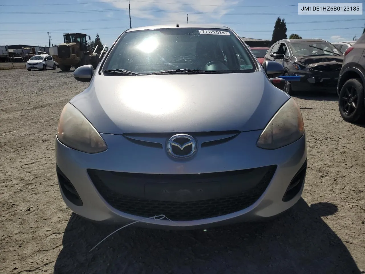 2011 Mazda Mazda2 VIN: JM1DE1HZ6B0123185 Lot: 71122024