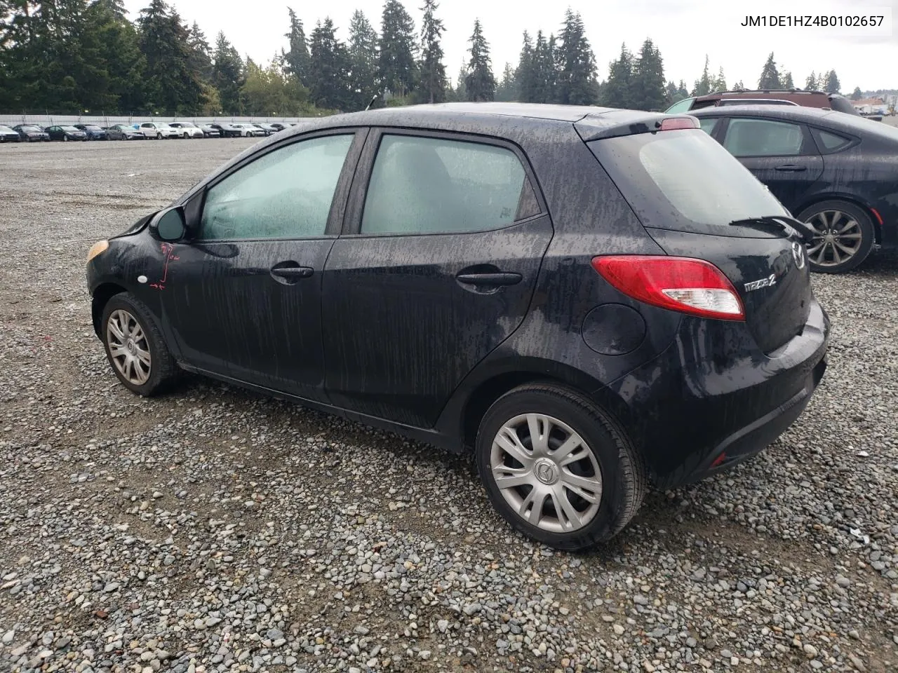 JM1DE1HZ4B0102657 2011 Mazda Mazda2