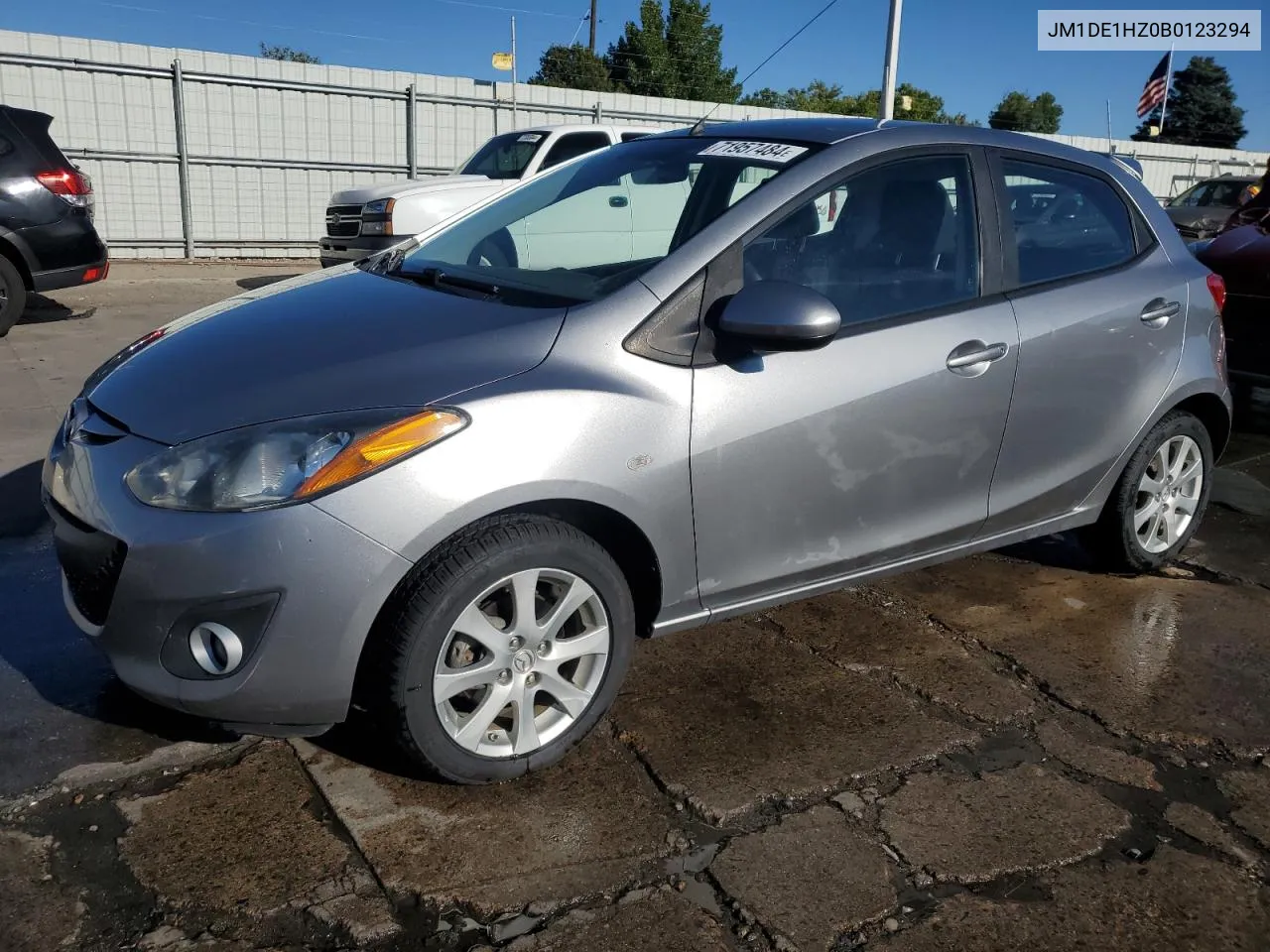 2011 Mazda Mazda2 VIN: JM1DE1HZ0B0123294 Lot: 71957484