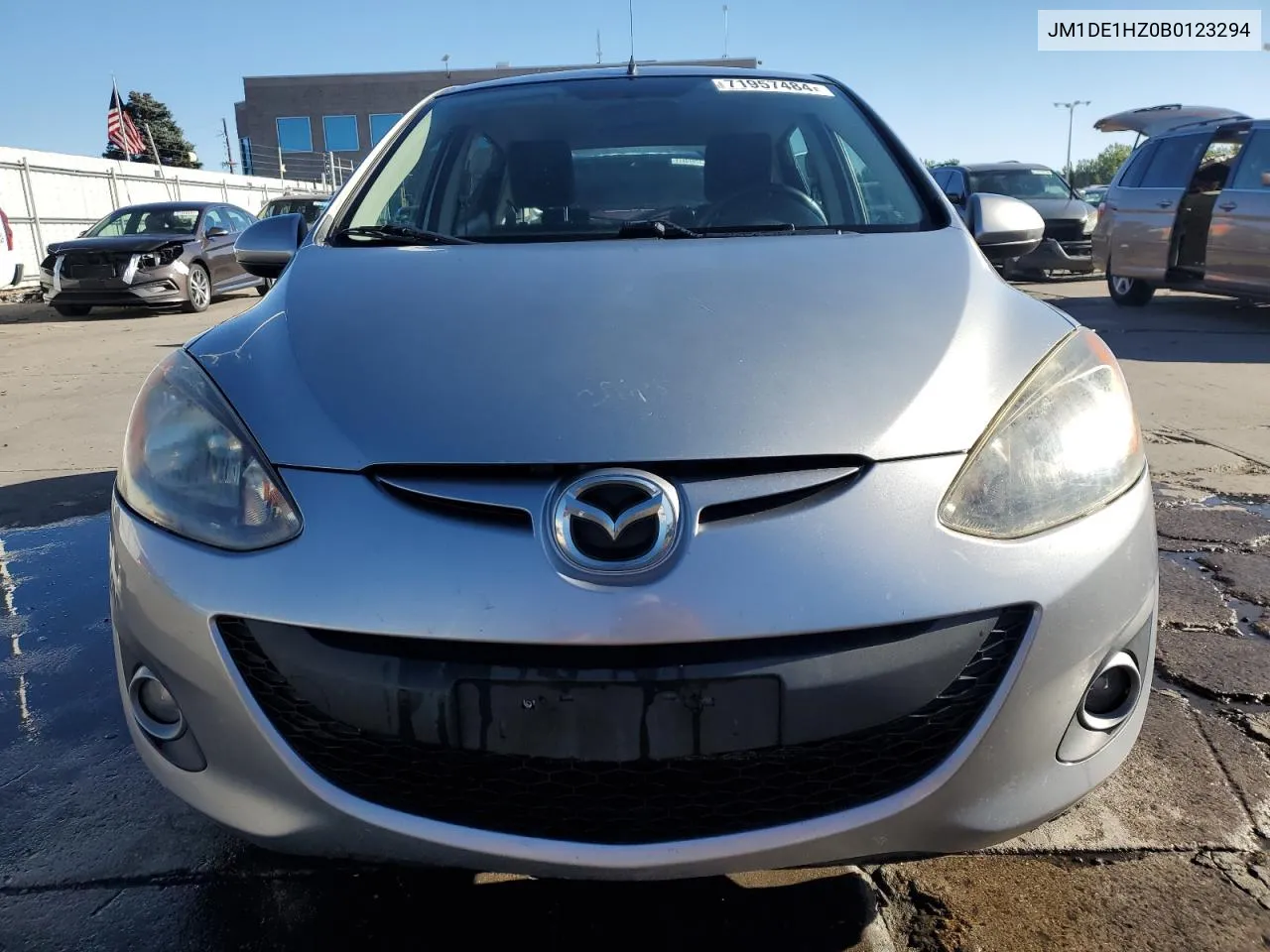 2011 Mazda Mazda2 VIN: JM1DE1HZ0B0123294 Lot: 71957484