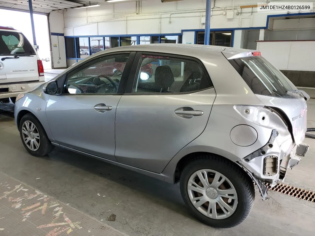 2011 Mazda Mazda2 VIN: JM1DE1HZ4B0126599 Lot: 72400094