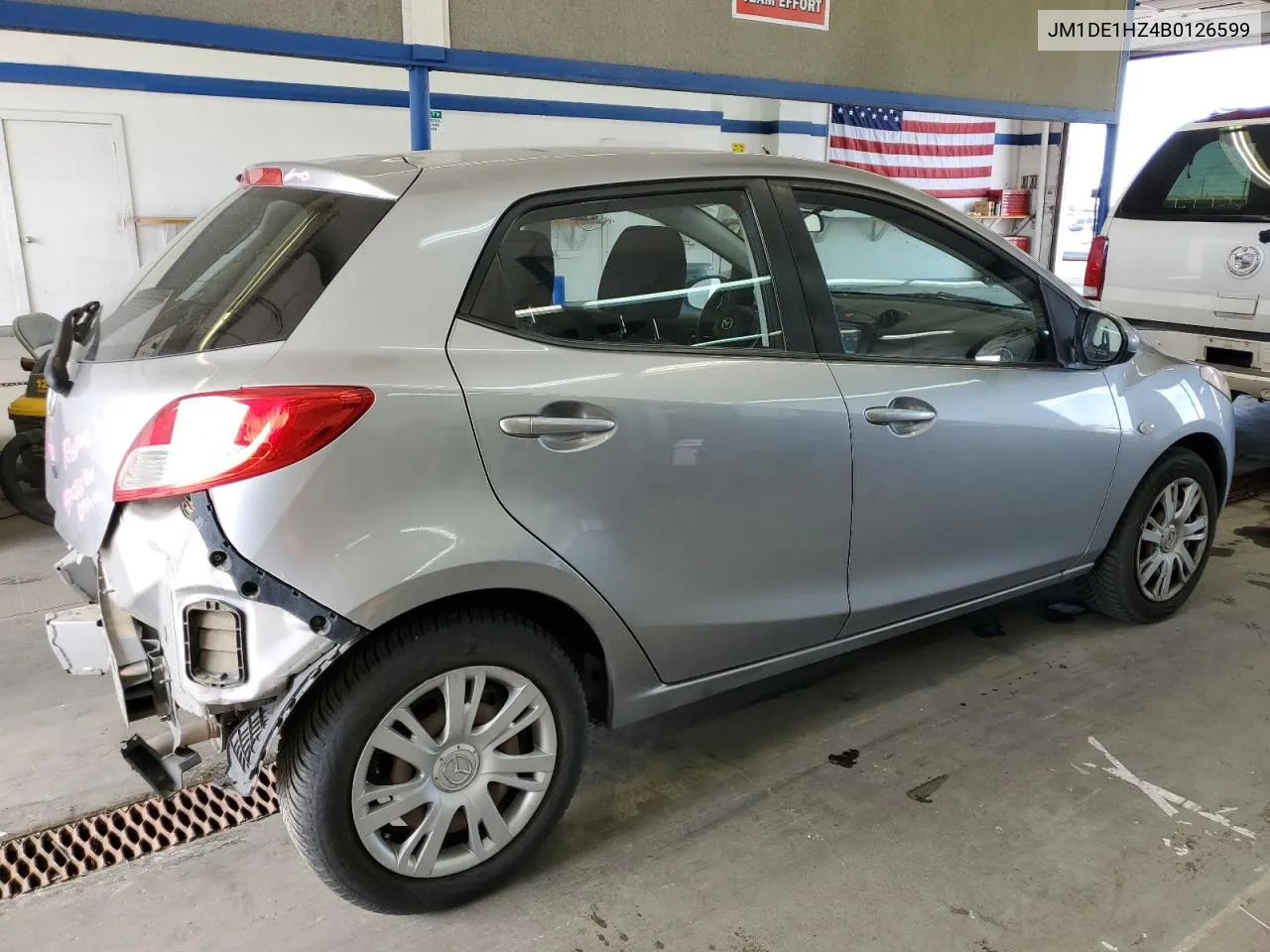 2011 Mazda Mazda2 VIN: JM1DE1HZ4B0126599 Lot: 72400094