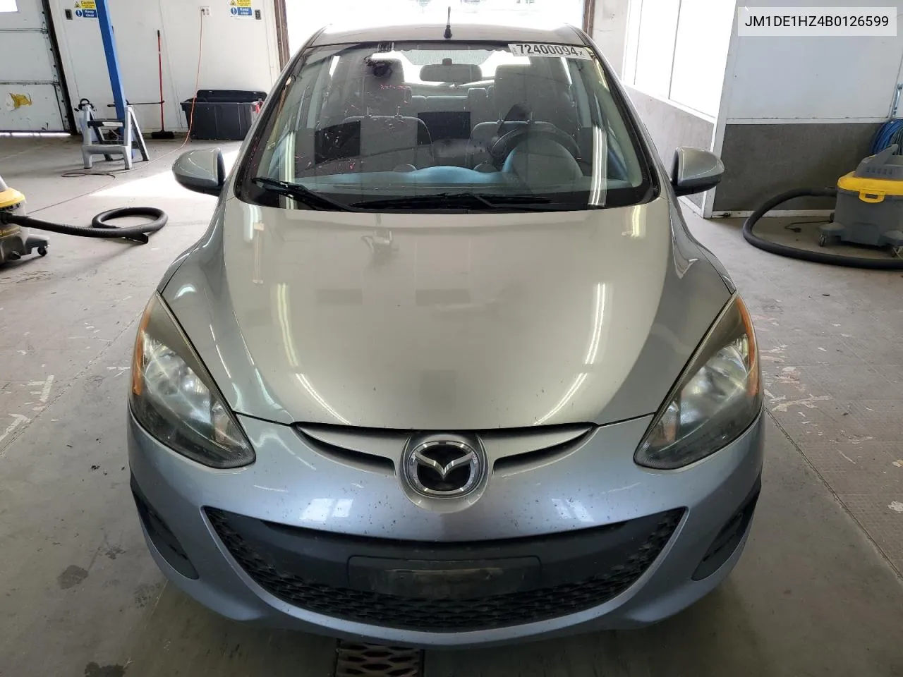 2011 Mazda Mazda2 VIN: JM1DE1HZ4B0126599 Lot: 72400094