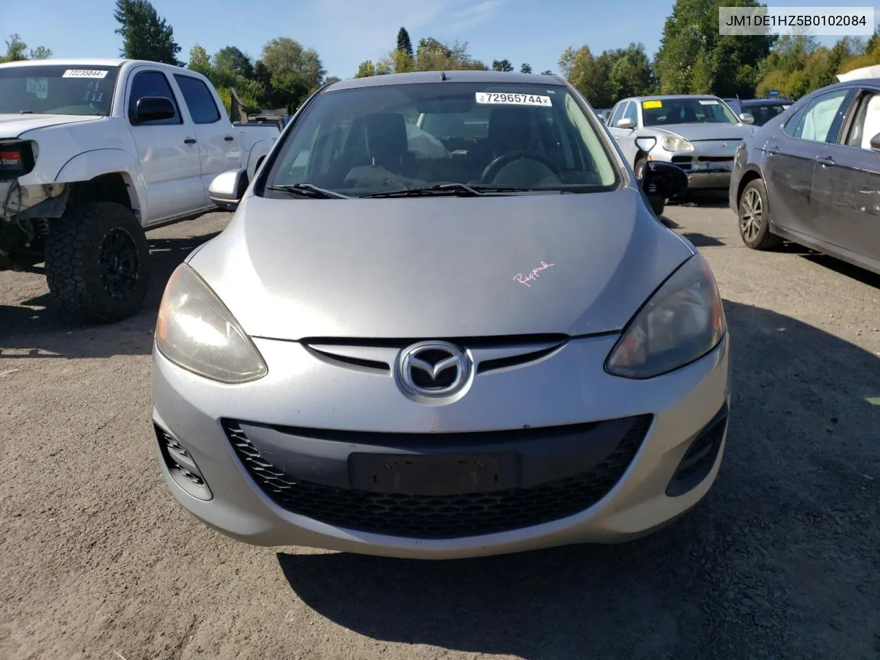 JM1DE1HZ5B0102084 2011 Mazda Mazda2