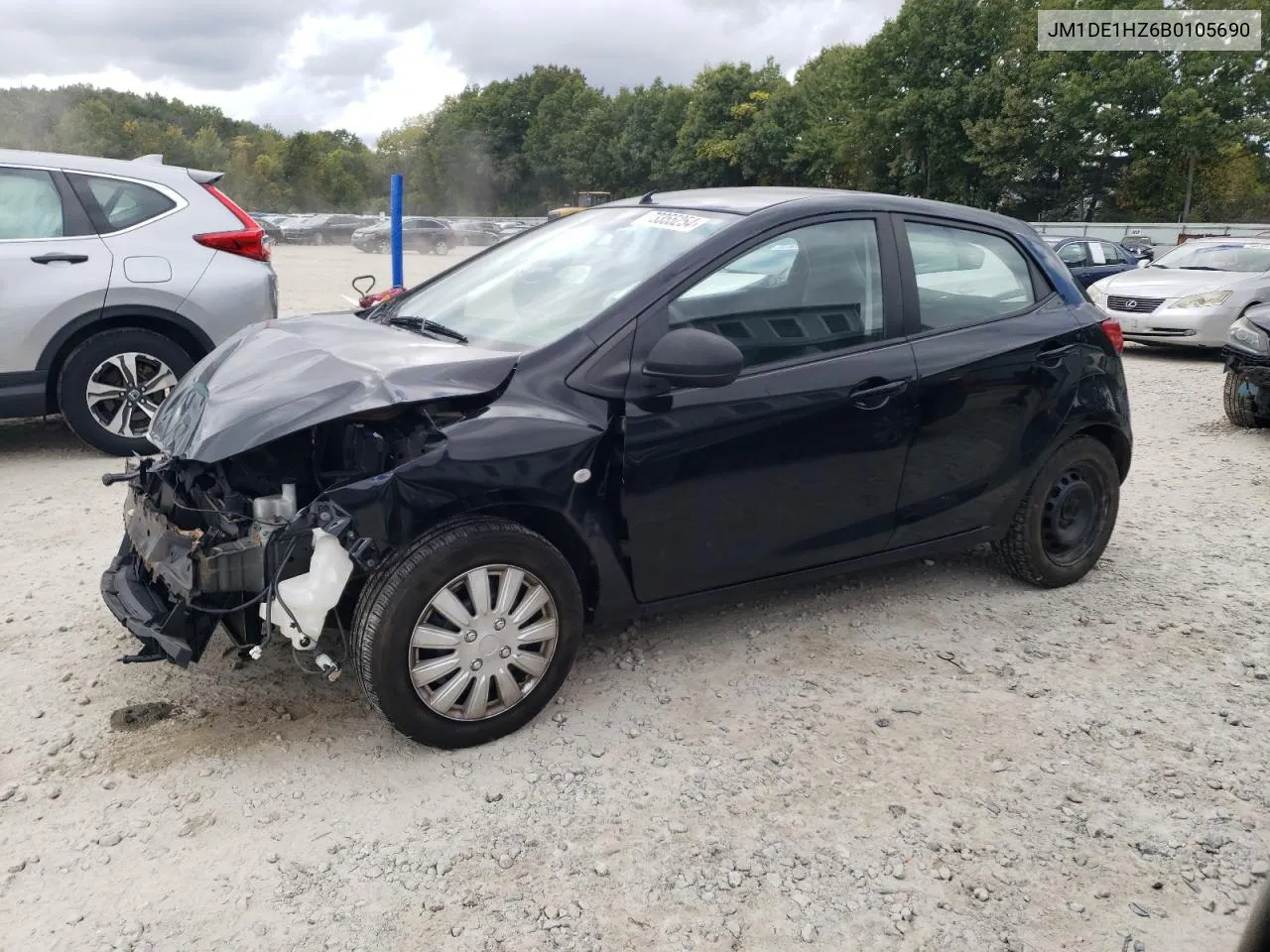 2011 Mazda Mazda2 VIN: JM1DE1HZ6B0105690 Lot: 73355254