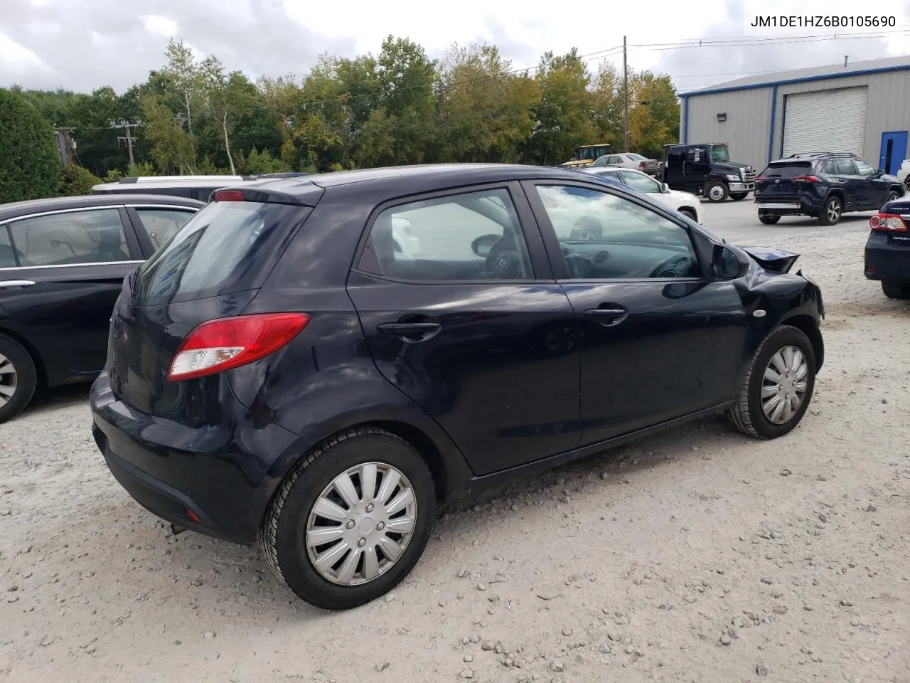 2011 Mazda Mazda2 VIN: JM1DE1HZ6B0105690 Lot: 73355254