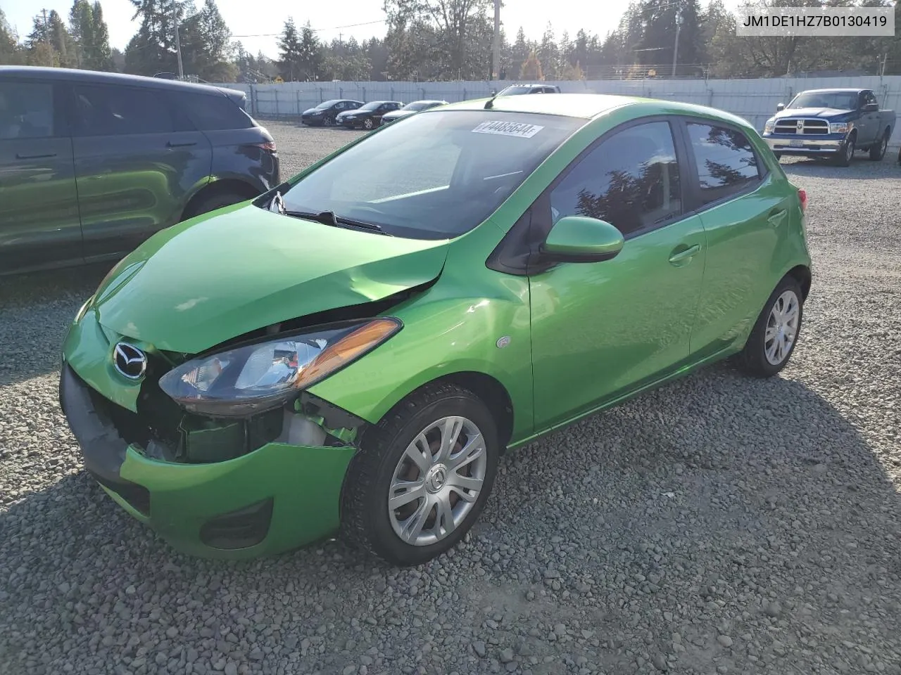 2011 Mazda Mazda2 VIN: JM1DE1HZ7B0130419 Lot: 74485644