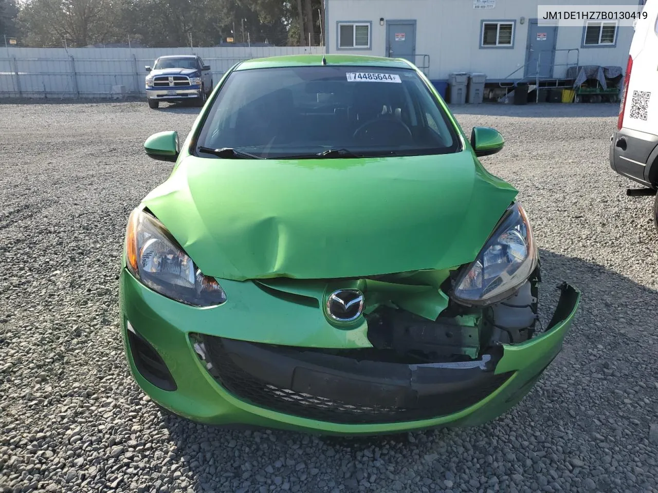 2011 Mazda Mazda2 VIN: JM1DE1HZ7B0130419 Lot: 74485644