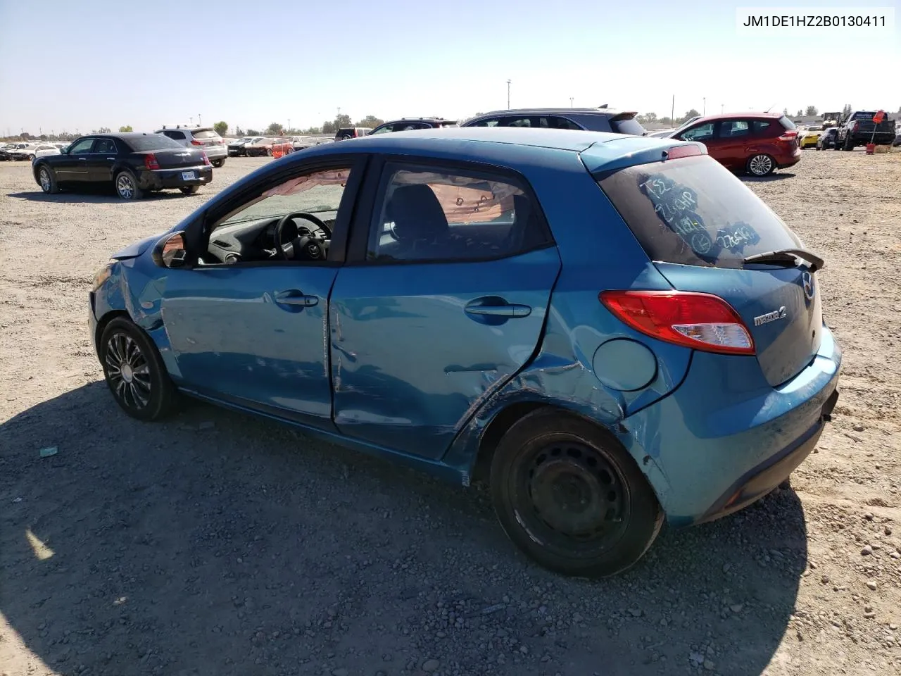 2011 Mazda Mazda2 VIN: JM1DE1HZ2B0130411 Lot: 75097094