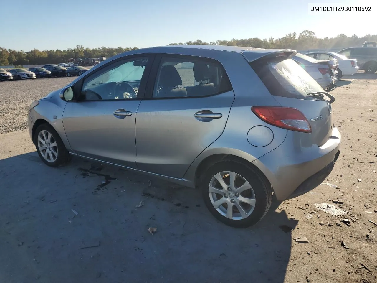 2011 Mazda Mazda2 VIN: JM1DE1HZ9B0110592 Lot: 75321044