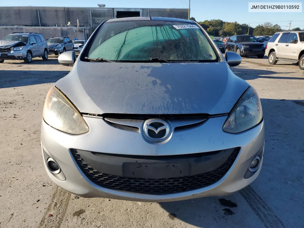 2011 Mazda Mazda2 VIN: JM1DE1HZ9B0110592 Lot: 75321044