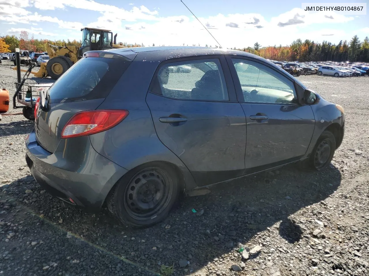 2011 Mazda Mazda2 VIN: JM1DE1HY4B0104867 Lot: 75392574