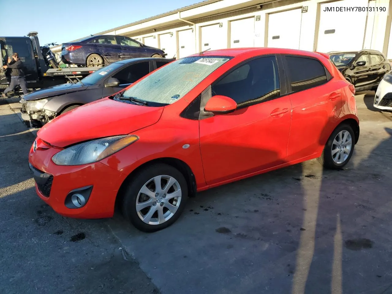 2011 Mazda Mazda2 VIN: JM1DE1HY7B0131190 Lot: 76051844