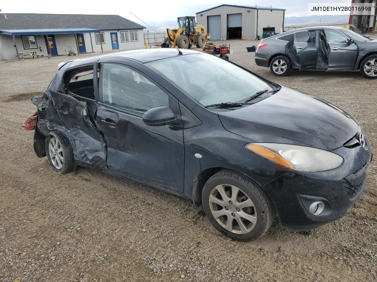 2011 Mazda Mazda2 VIN: JM1DE1HY2B0116998 Lot: 76629814