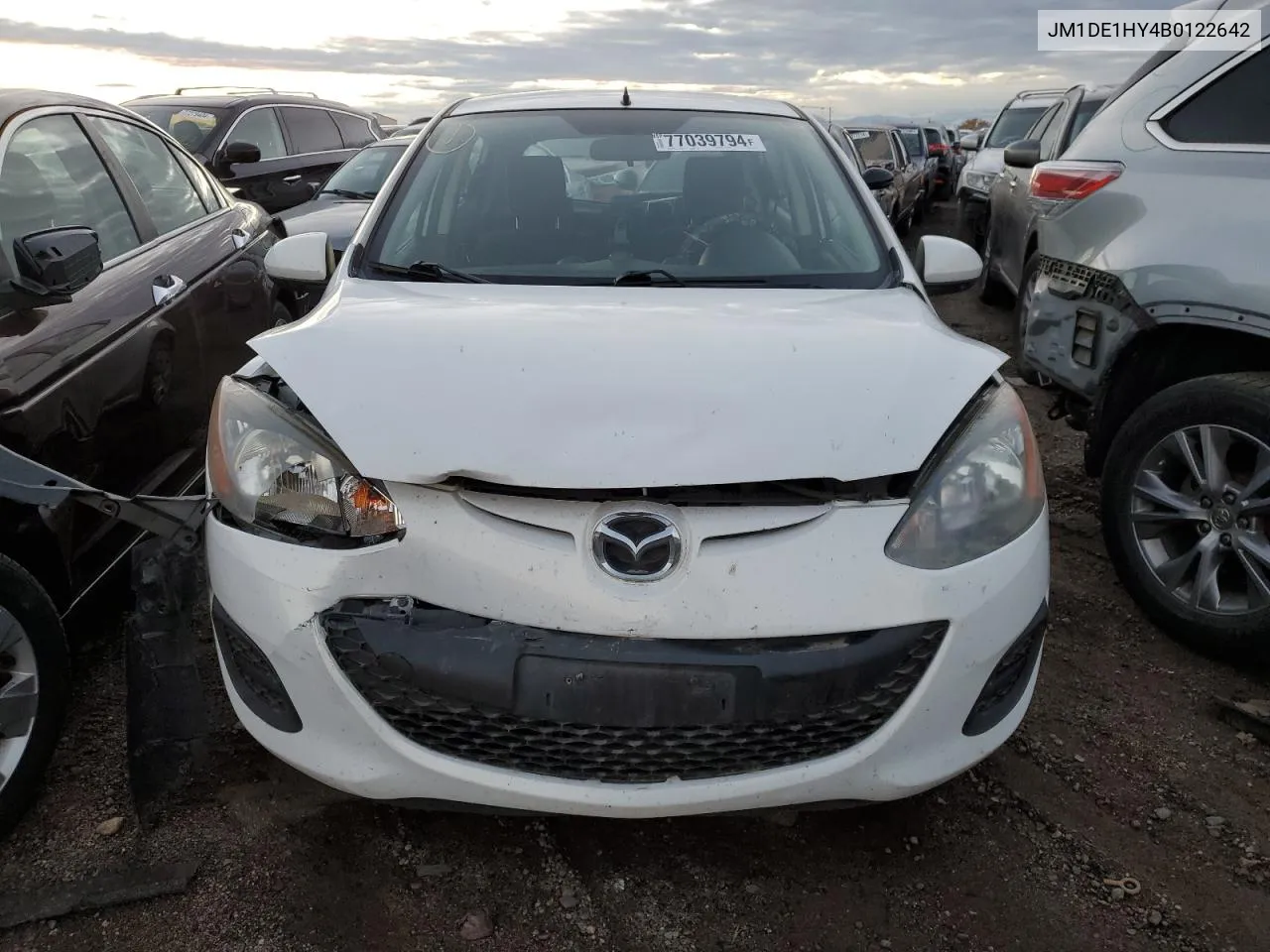 2011 Mazda Mazda2 VIN: JM1DE1HY4B0122642 Lot: 77039794