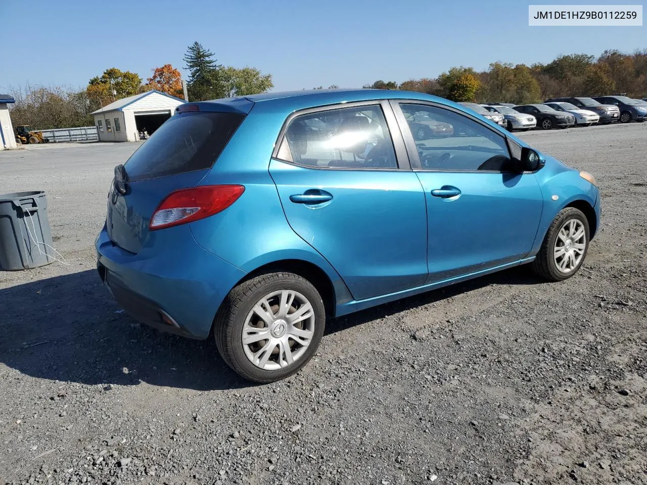 2011 Mazda Mazda2 VIN: JM1DE1HZ9B0112259 Lot: 77470434