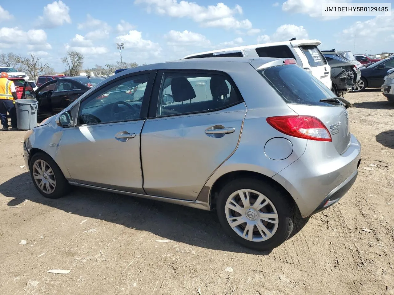 2011 Mazda Mazda2 VIN: JM1DE1HY5B0129485 Lot: 77486554